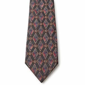 3/$20 Vintage Zylos George Machado 100% Silk Neck Tie